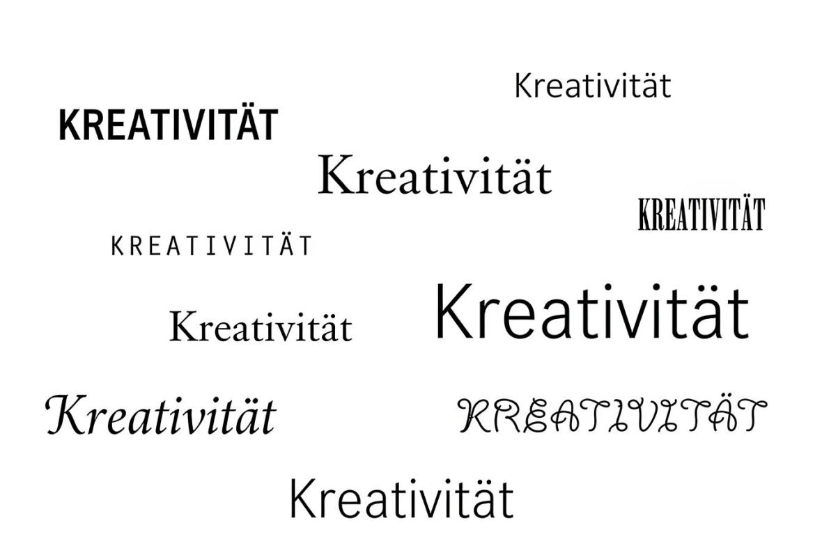 web-kreativitaet-diverse-schriftarten