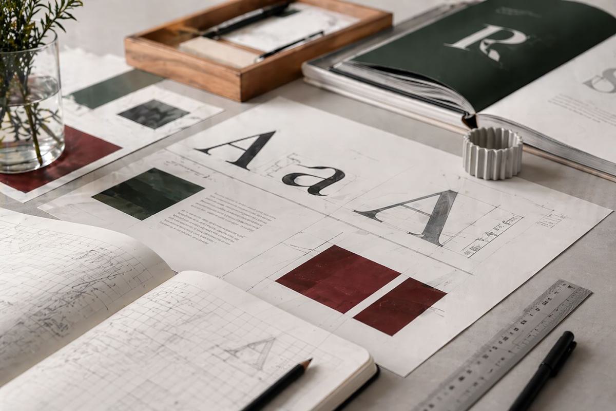 web-typografische-arbeit-am-schreibtisch